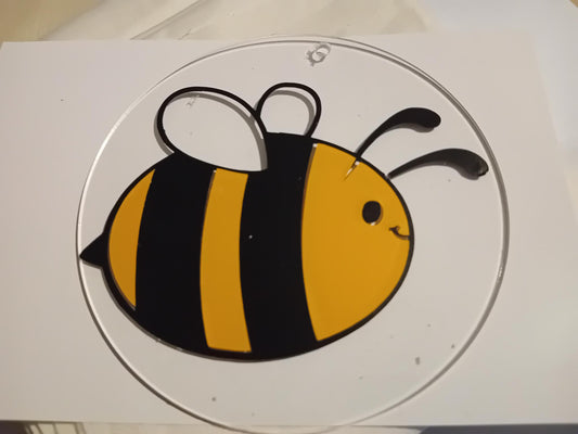 Suncatcher Bumble Bee on Acrylic