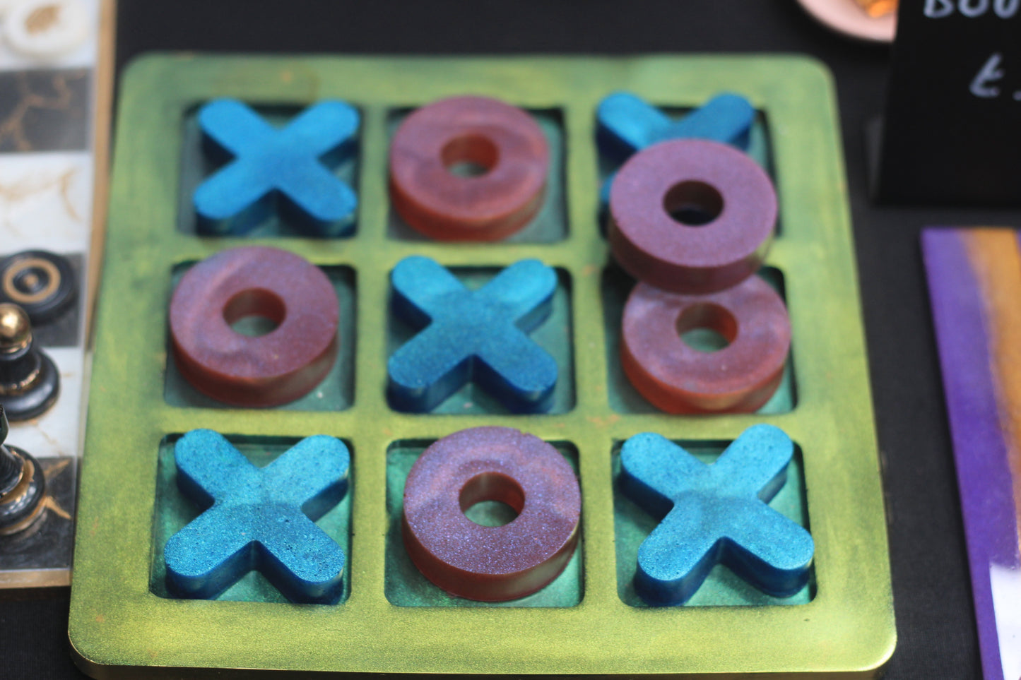 Resin Noughts & Crosses