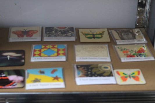 Wood Coasters Hand Made