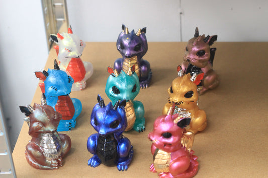 Resin 3 Wise Dragons