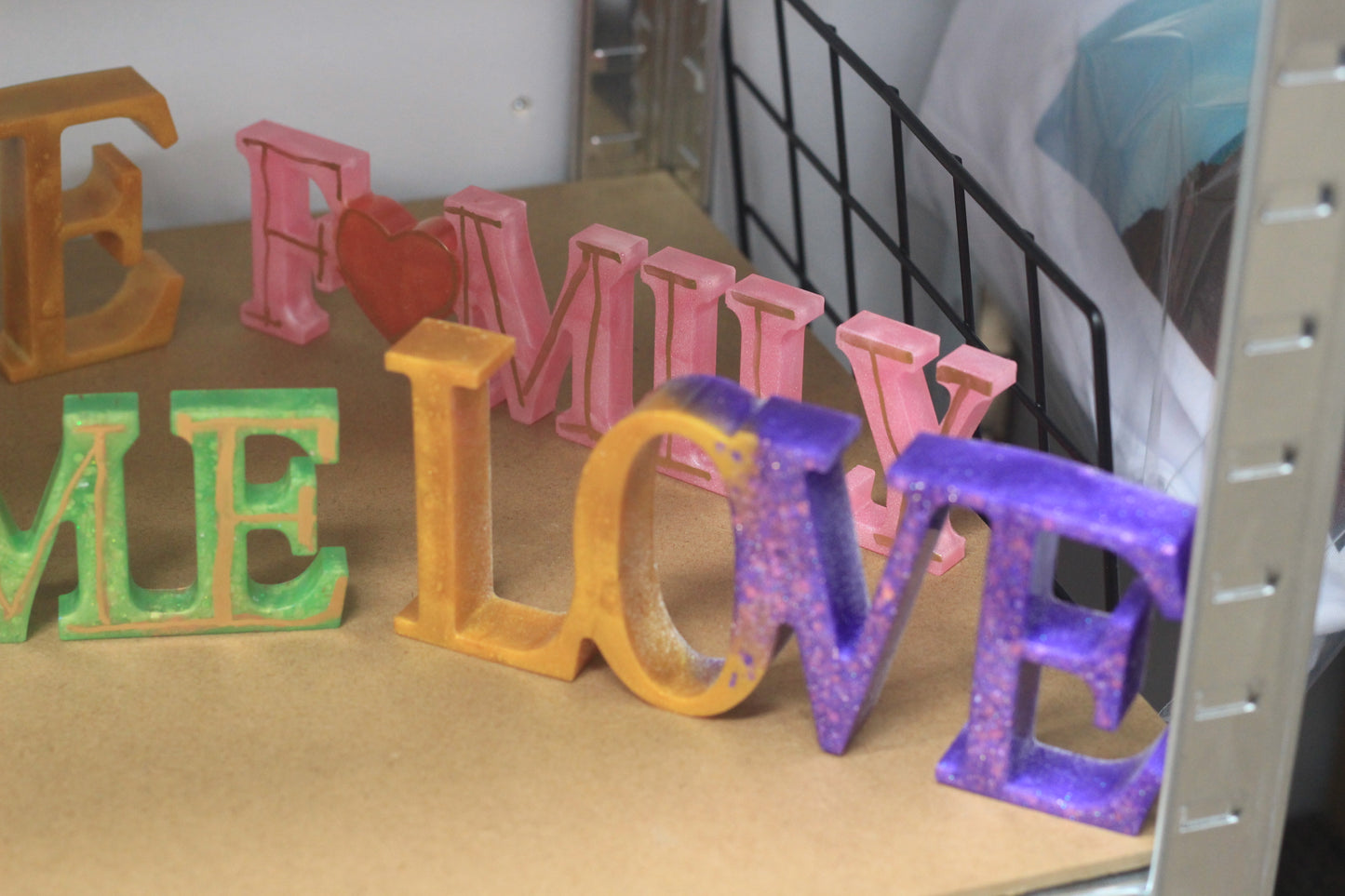 Resin Signs, Family, Home, Love