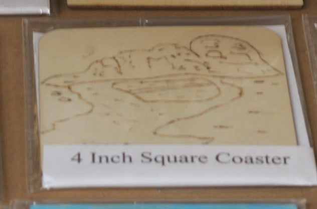 Hand Made Wooden Coaster