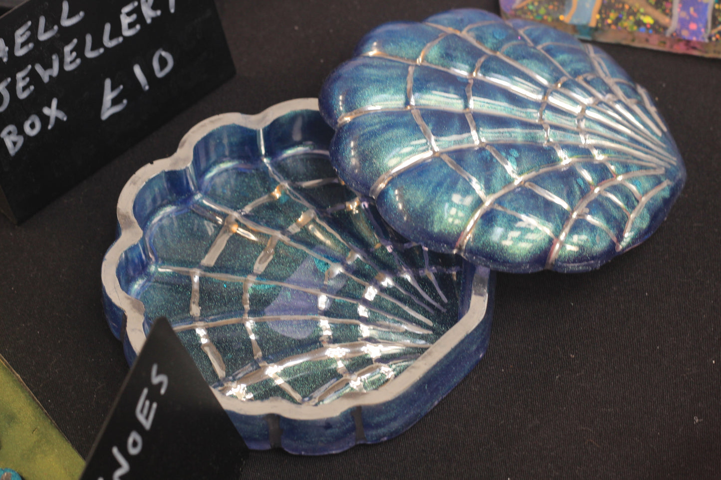 Shell Shaped Box Resin