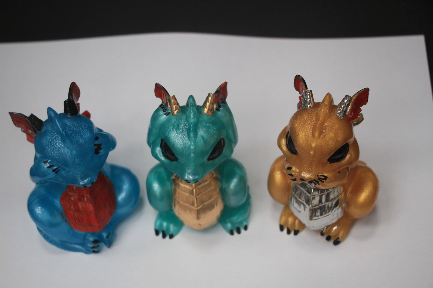 Resin 3 Wise Dragons
